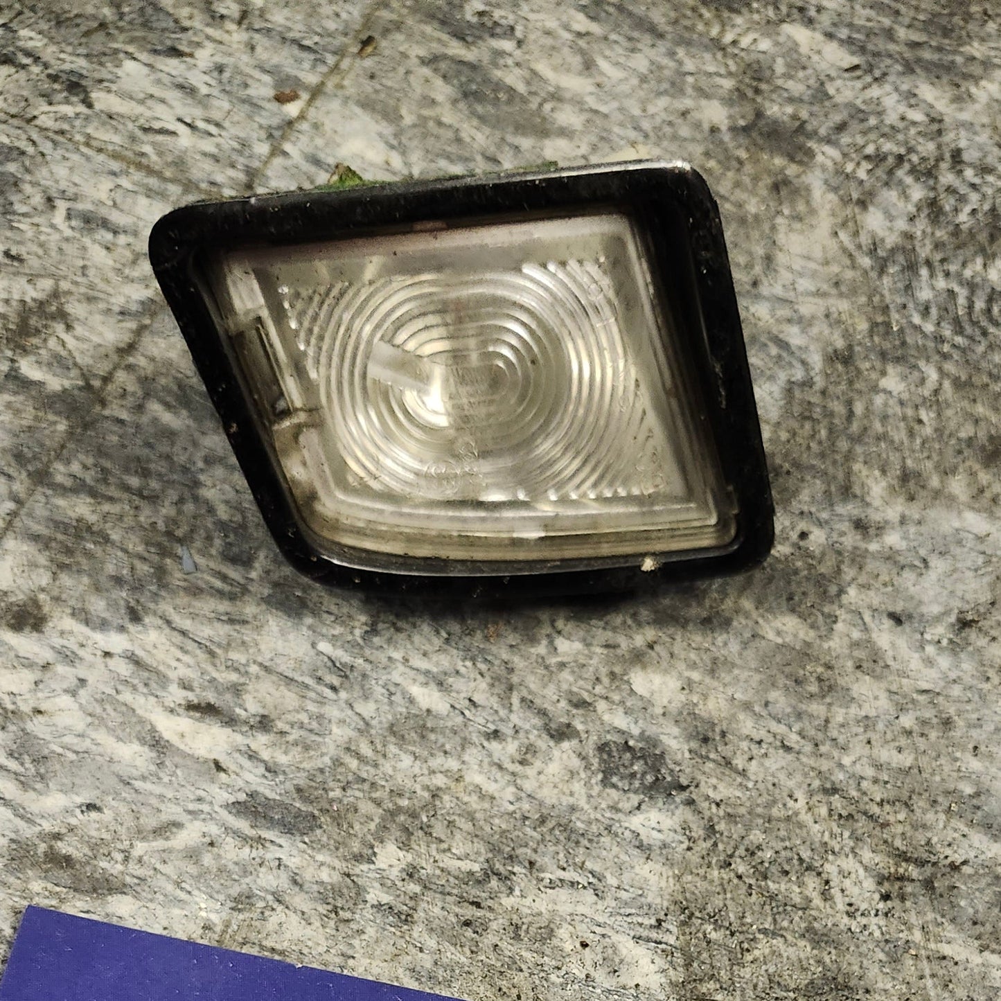 New beetle plate light black