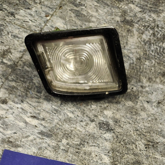New beetle plate light black
