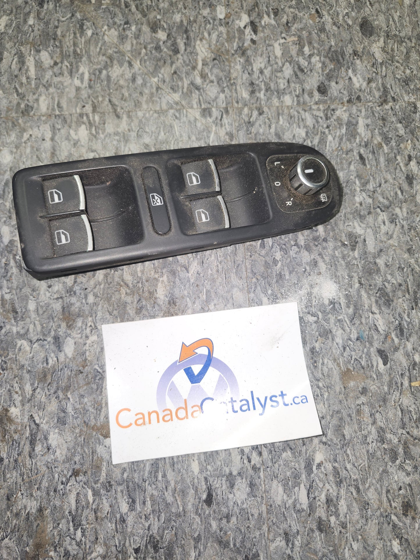 MK6 Golf chrome Driver Window SWITCHES 5K0867255A