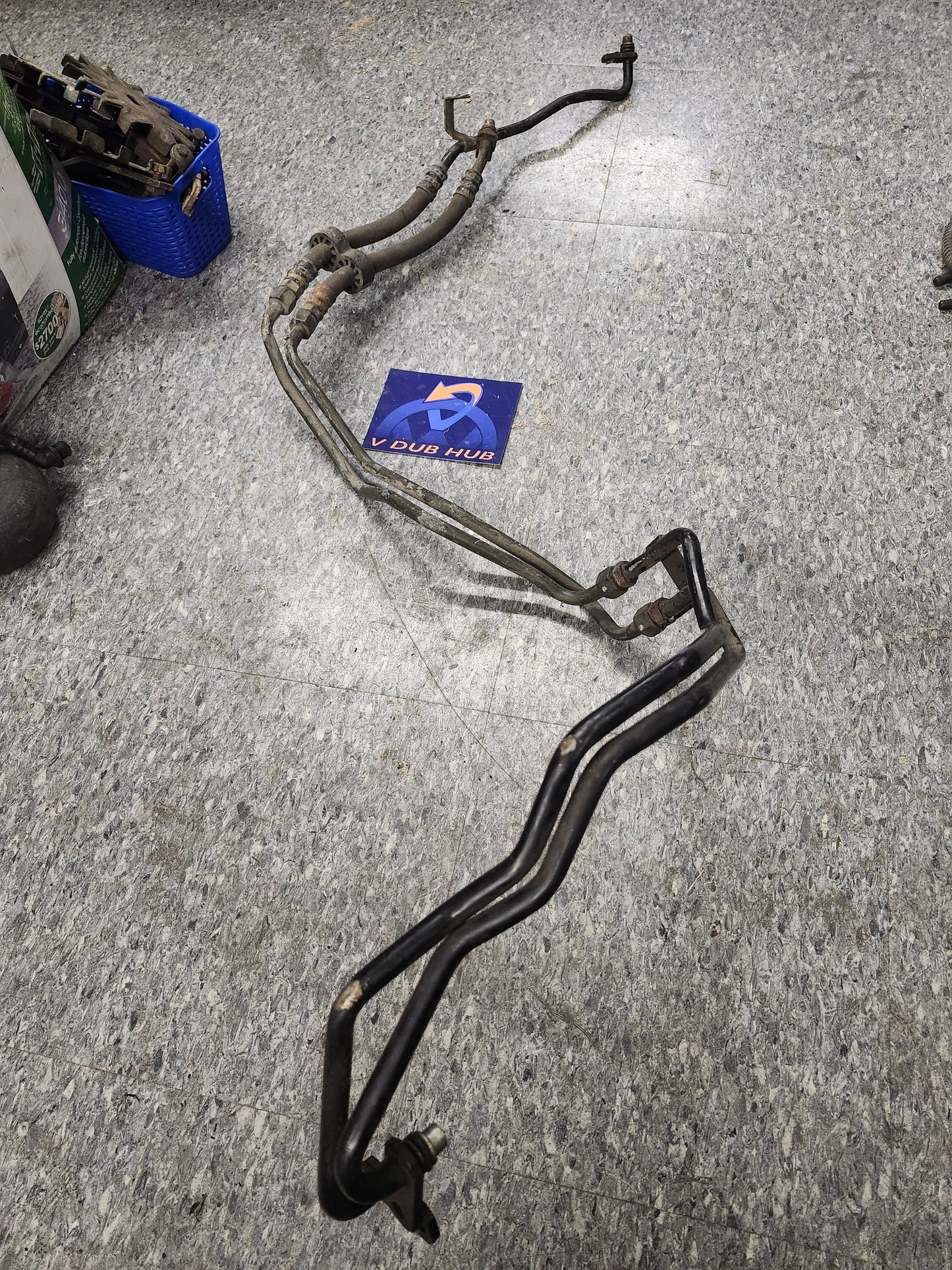 B5 B5.5 transmission cooler lines