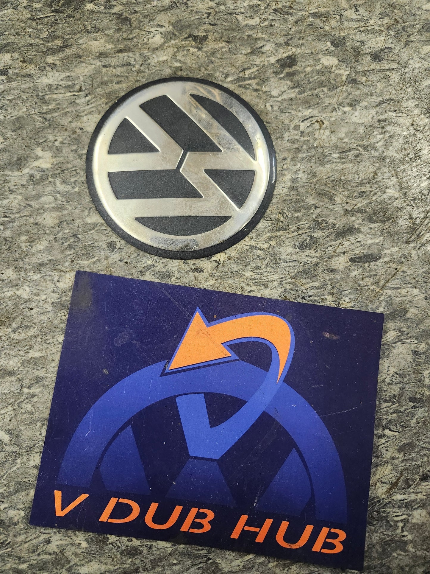 Mk3 mk4 mk5 wheel cover VW logo