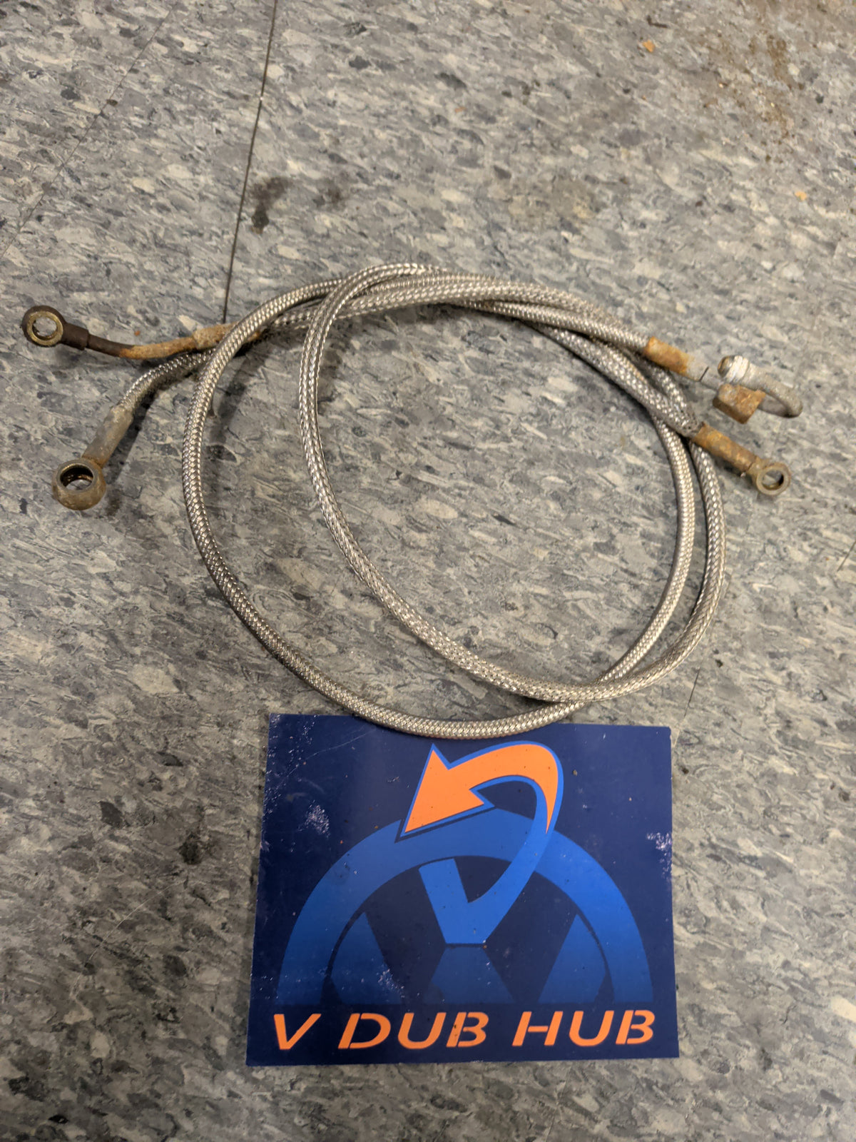 Mk1 warm up regulator braided lines set