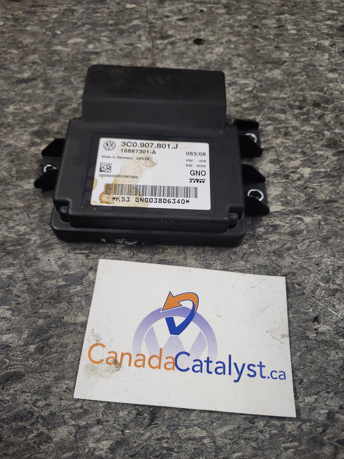 B6 parking brake module 3C0907801J
