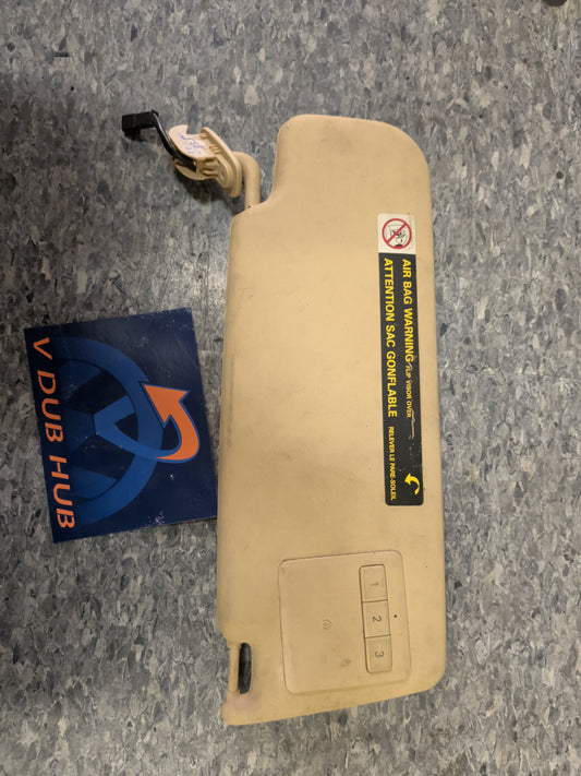 B5.5 / mk4 Sunvisor homelink TAN