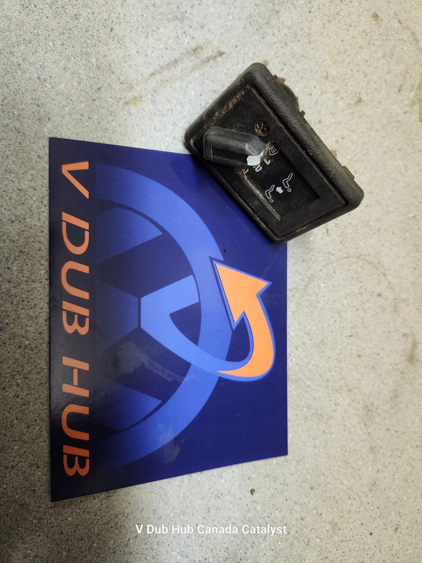 Vanagon heater switch
