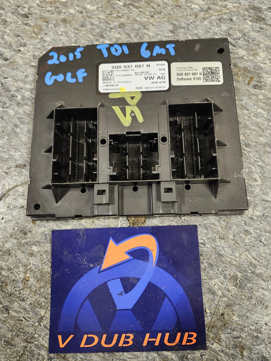 2015 TDI Golf Body Control Module 5Q0937087N