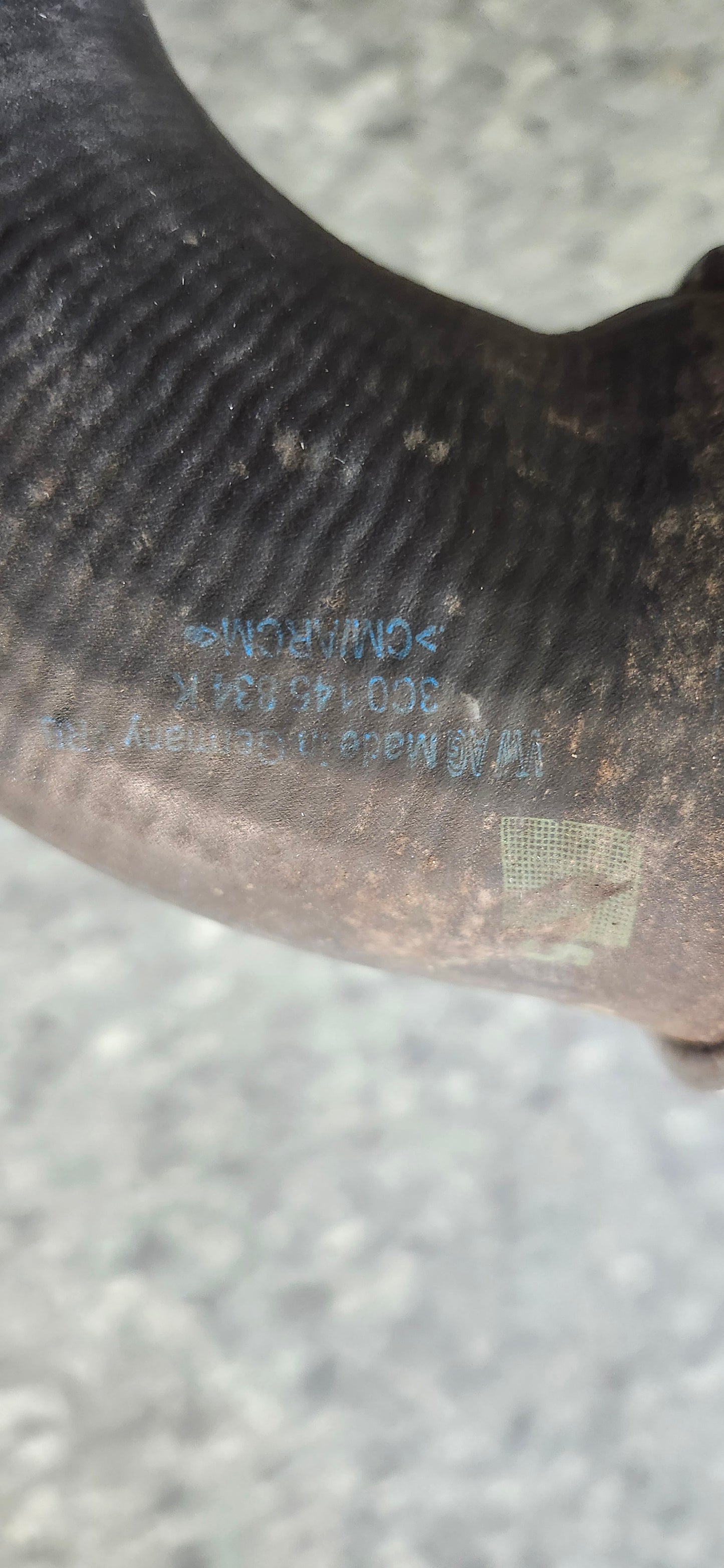 MK5 B6 Intercooler PIPE 1K0145770K with 3C0145834K hose