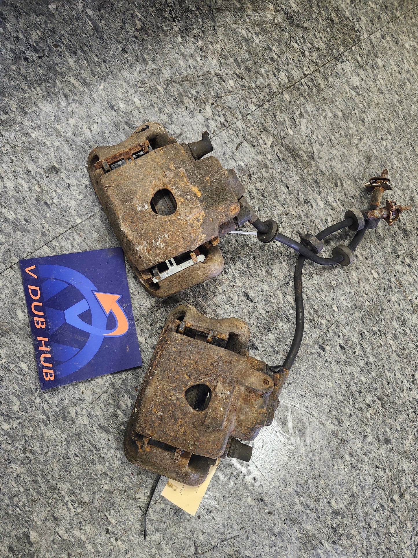 Mk1 cabriolet front calipers/ carriers