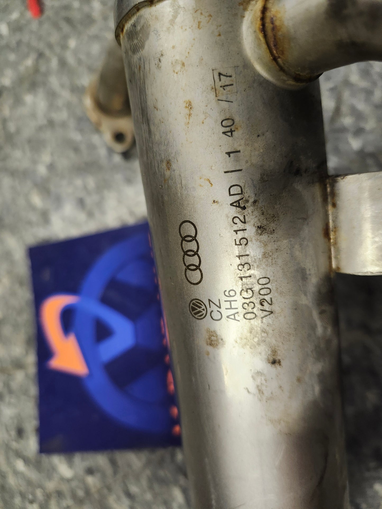 MK5 BRM TDI EGR COOLER 03G131512AD 03G131512S
