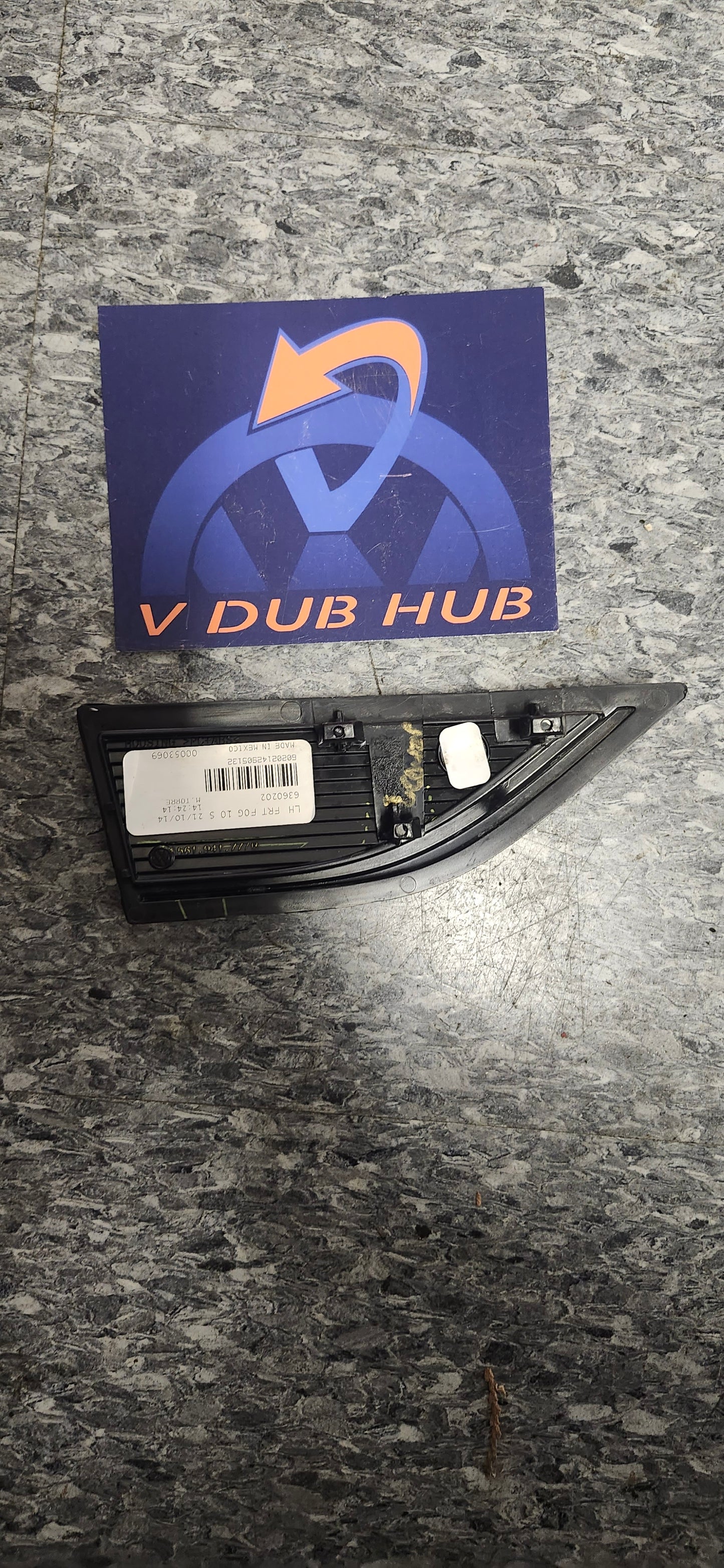 B7 Driver Fog Lens 561941777B