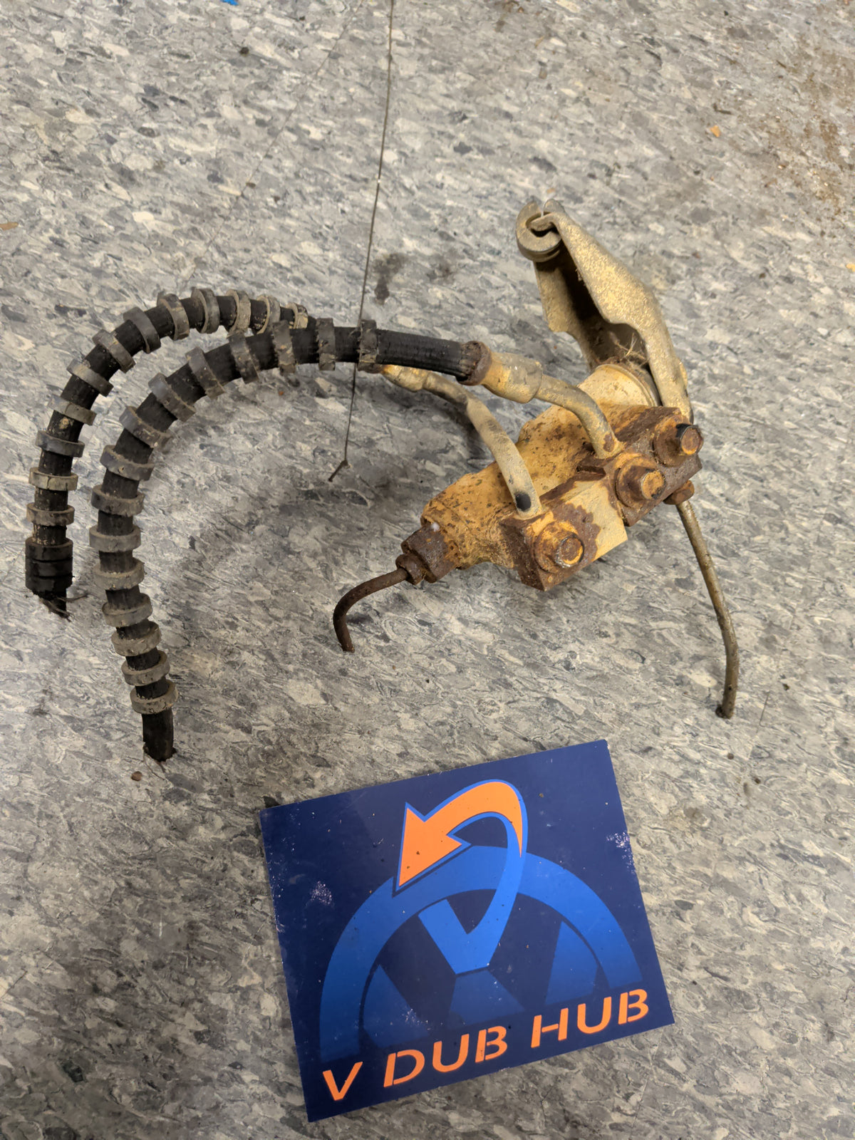Rabbit truck brake proportioning valve