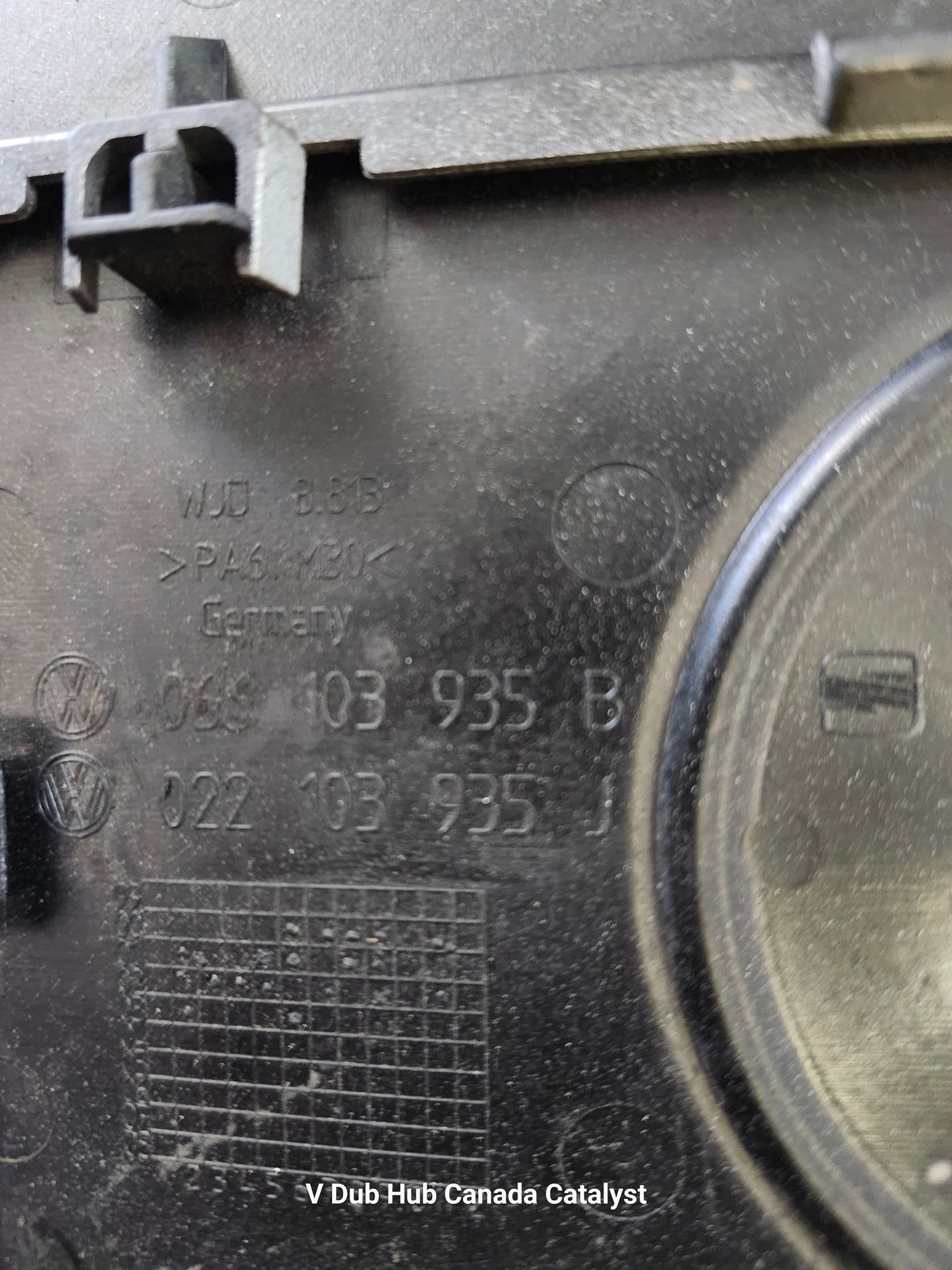 MK4 VR6 24V Centre Engine COVER 022103935M