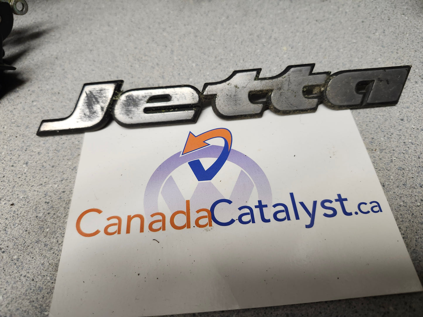 MK2 Jetta Trunk Badge 165853687H