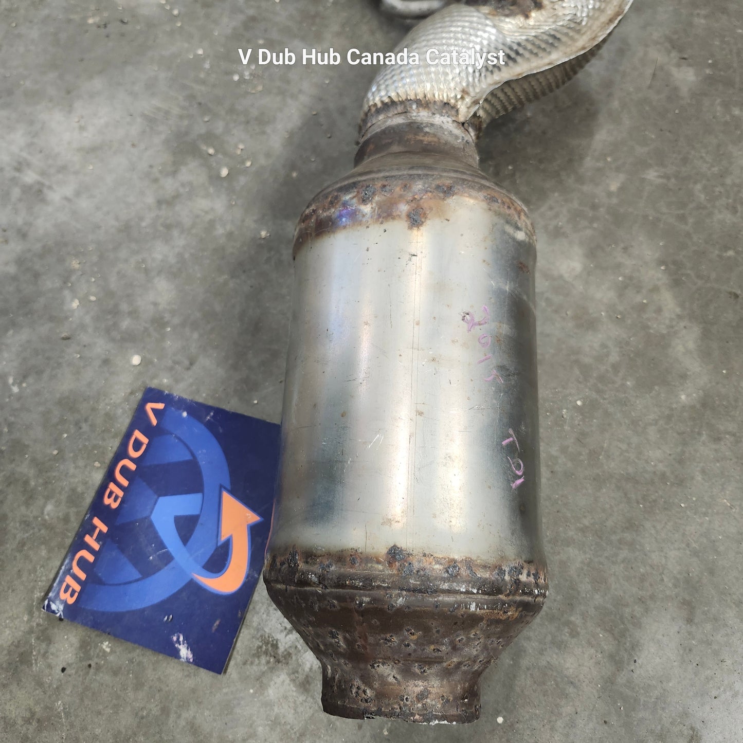 2015 TDI Catalytic coverter 5Q0131701AD