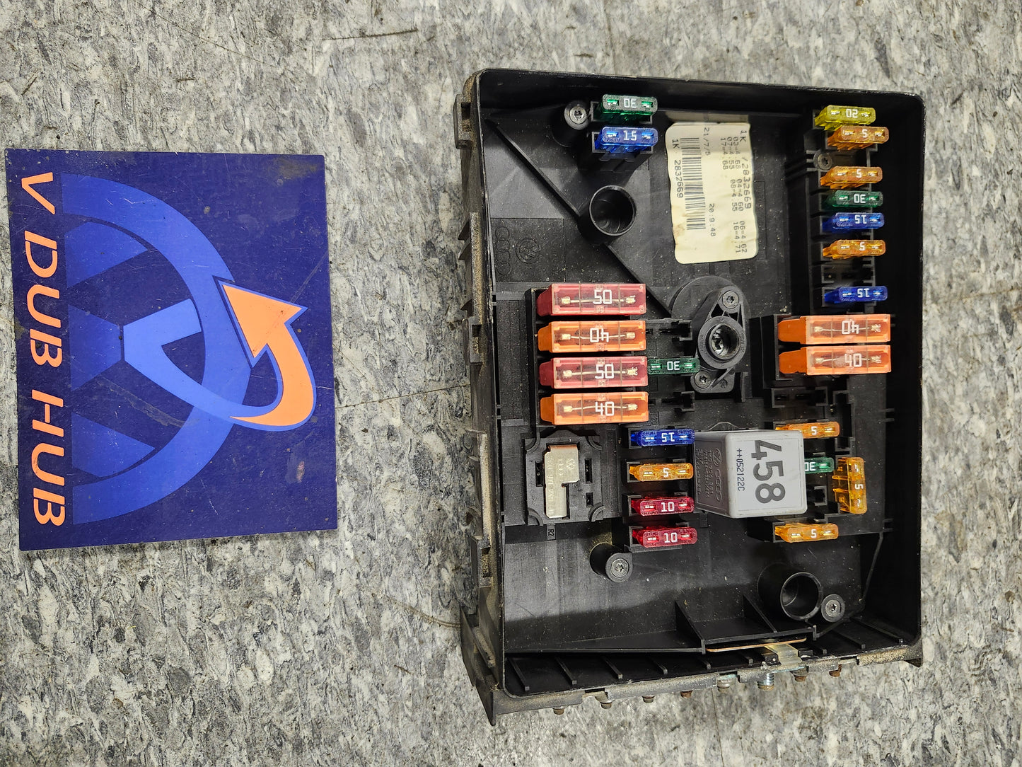 1k0937125 mk5 fuse box