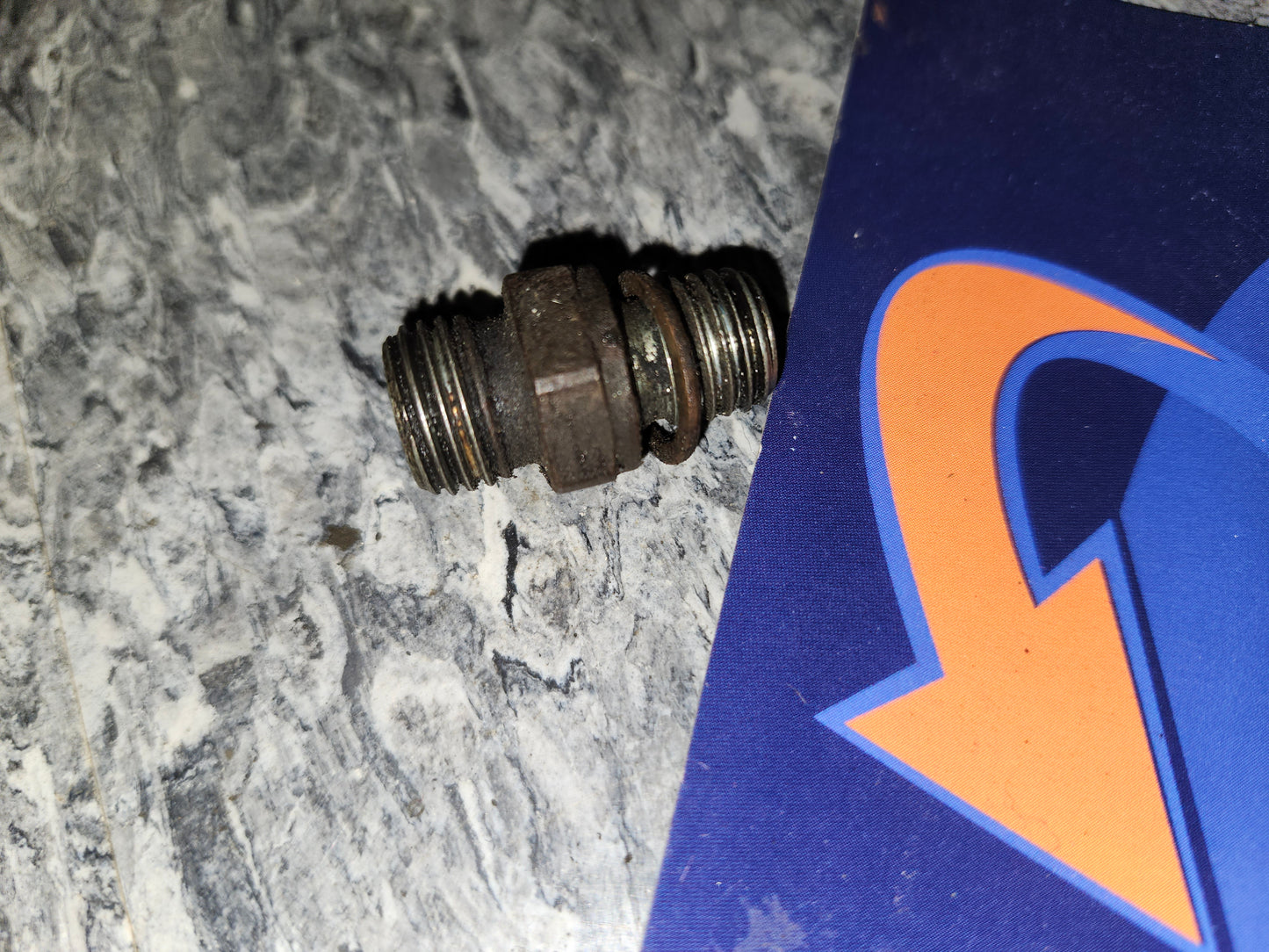 Turbo oil feed union