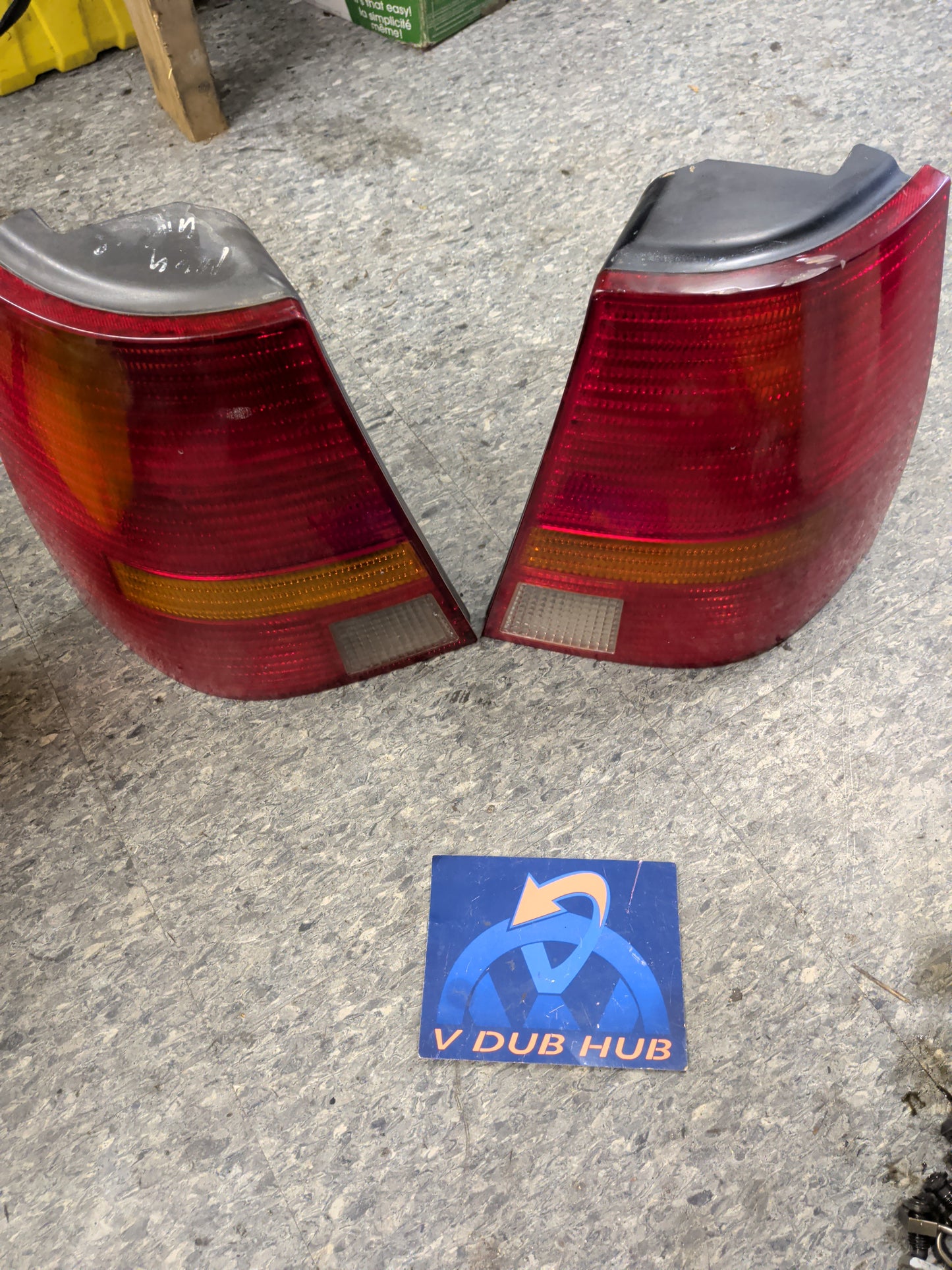 Mk4 Jetta Wagon EURO Tail Lights Set