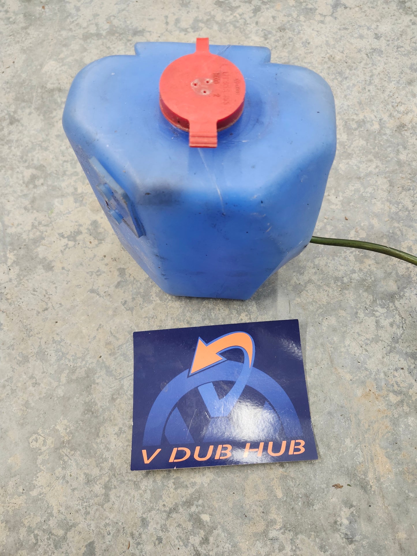 Mk1 washer bottle, blue