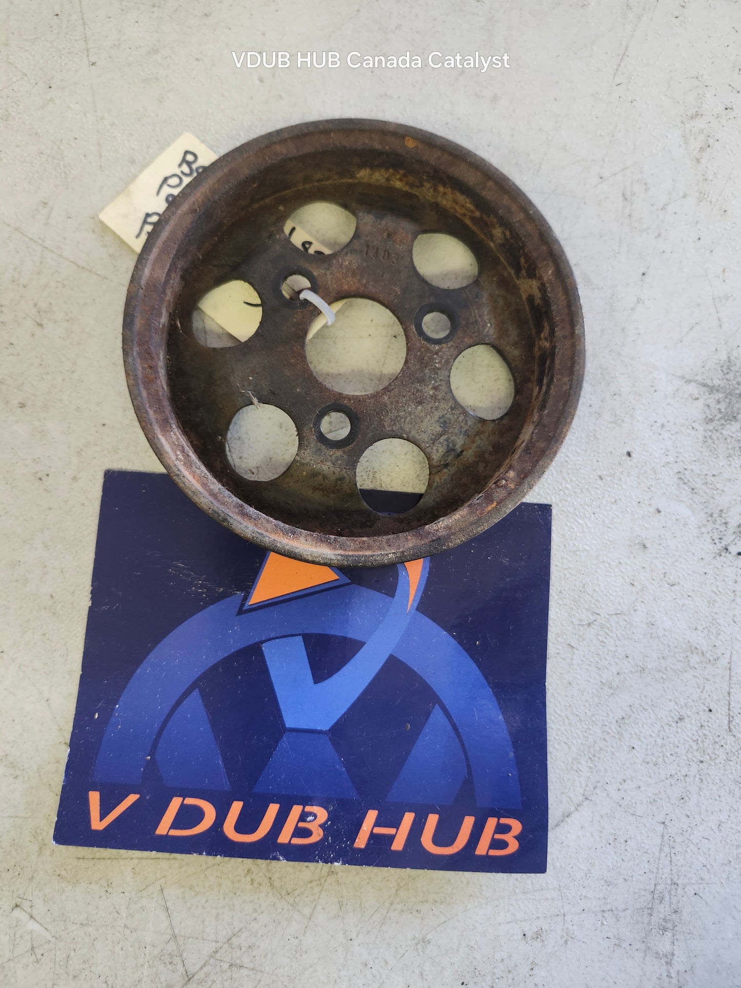 B5 B5.5 POWER STEERING PULLEY