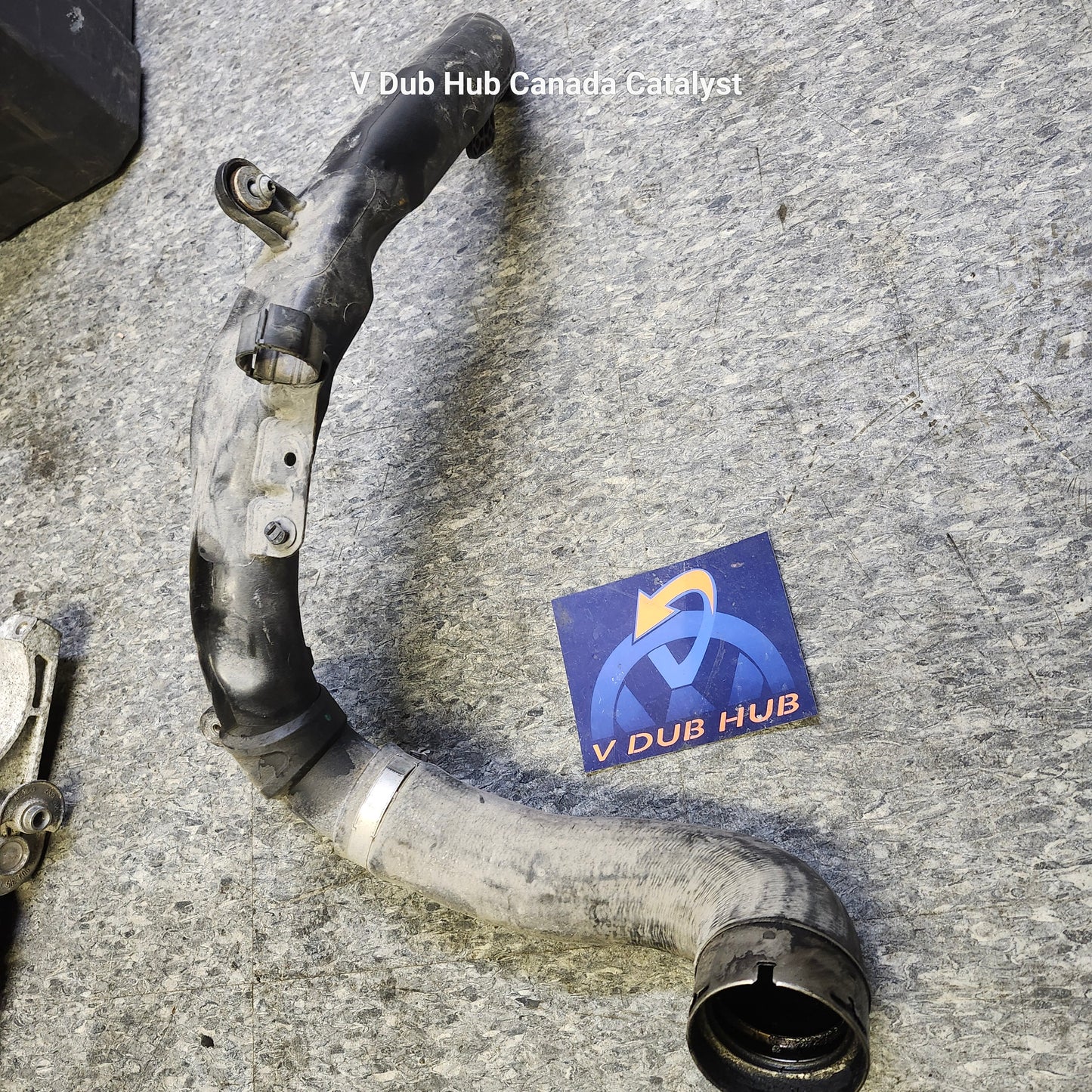 MK5 / MK6 Common Rail Intercooler Pressure pipe 1K0145840AB