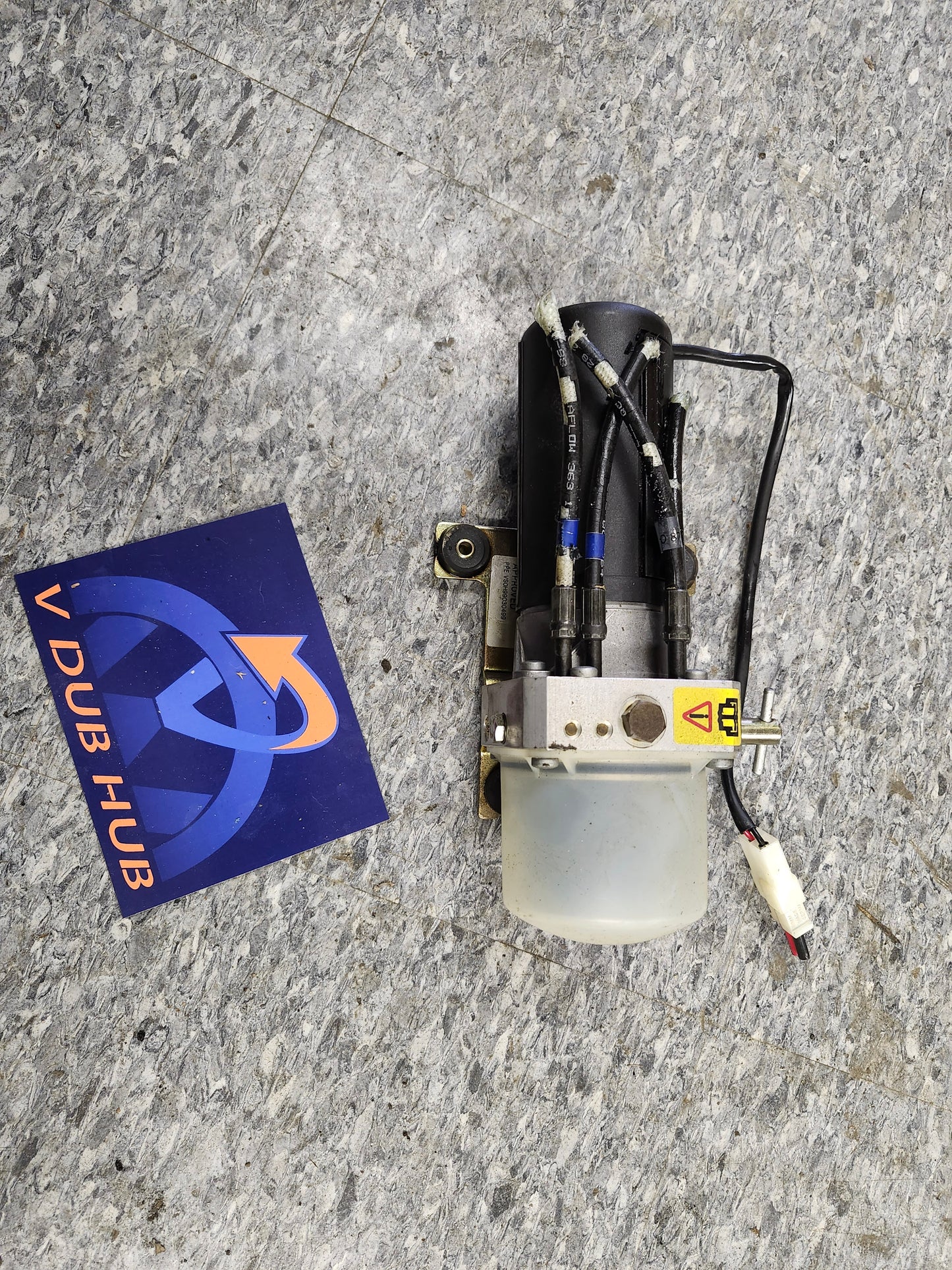 Mk3 cabrio hydraulic motor