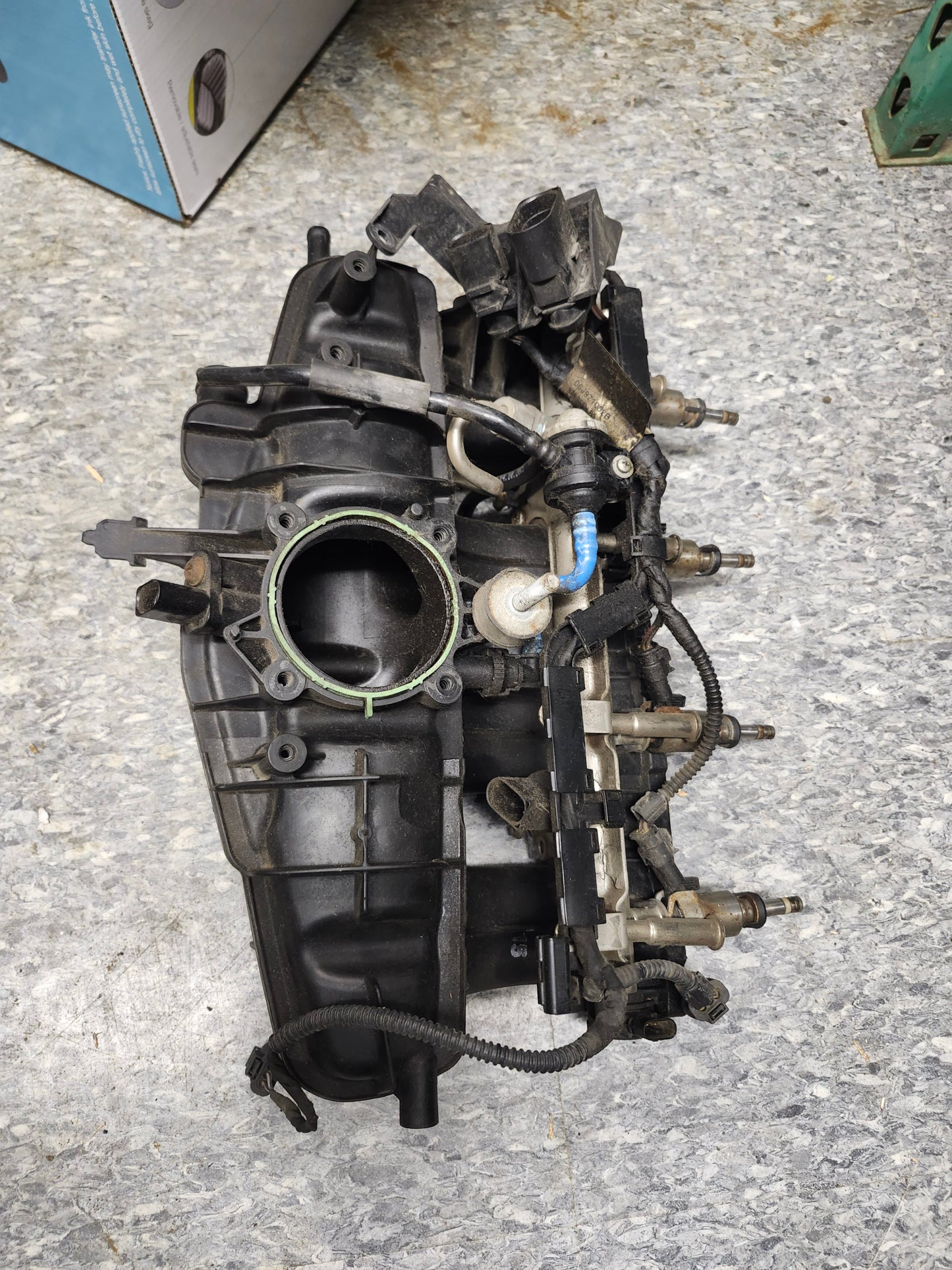 Ccta intake and rail