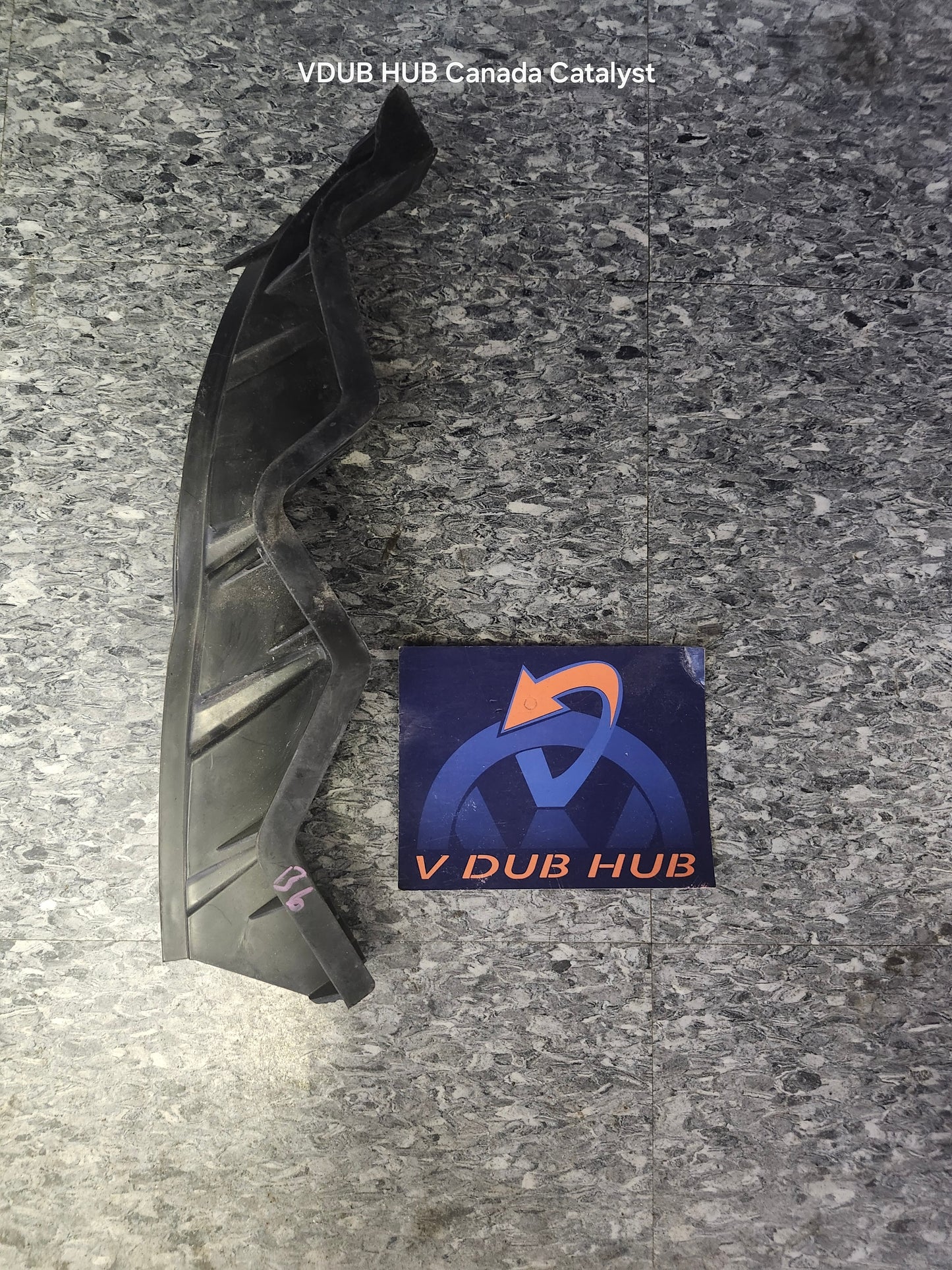 B6 DRIVER BUMPER COVER 3C0807889