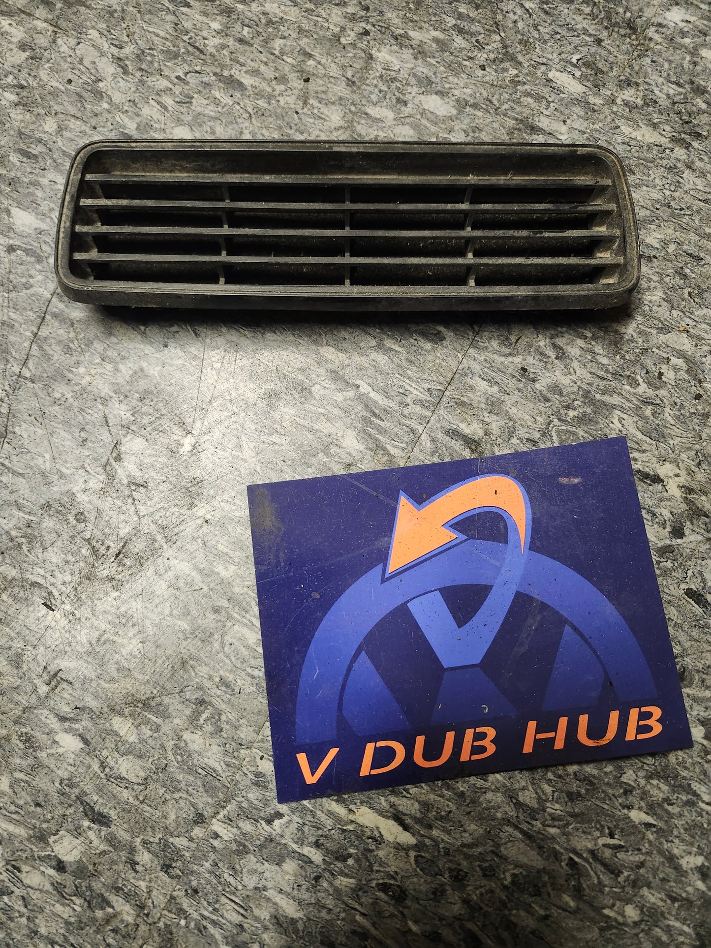 MK1 Rabbit Door Panel VENT black