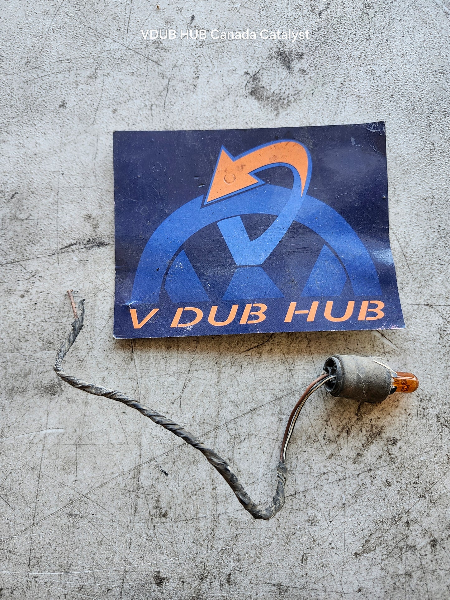 MK4 side marker/turn signal Light Bulb Socket with wire