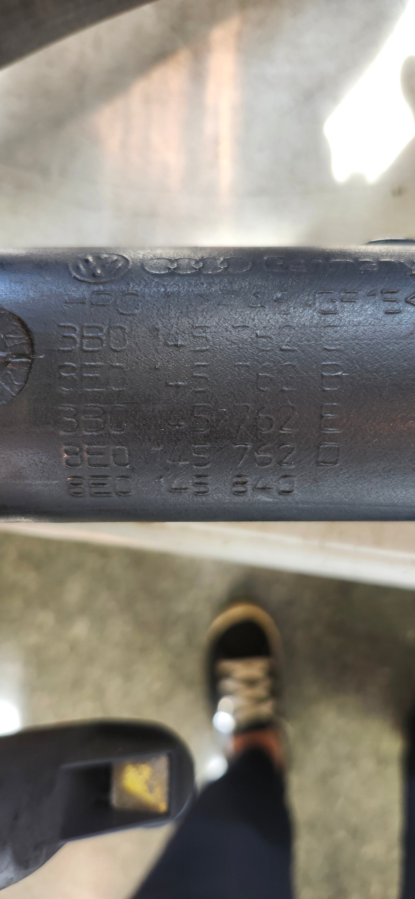 B5.5 TDI Upper Turbo PIPE 3B0145762C