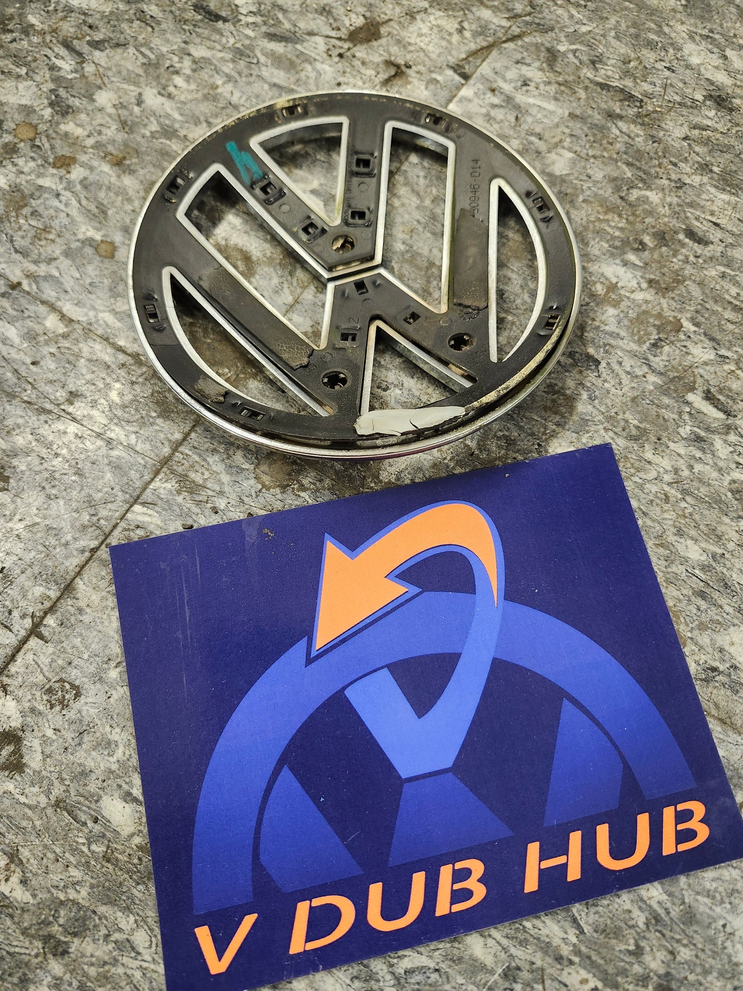 Beetle hood emblem