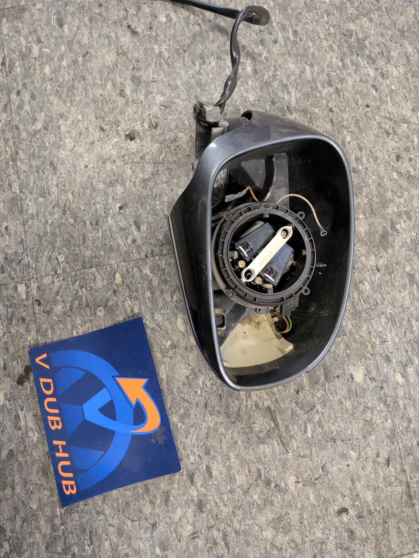 Beetle passenger mirror