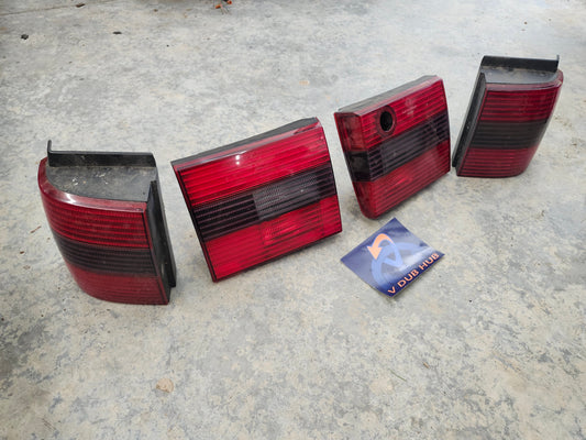 B4 wagon smoked tail light set