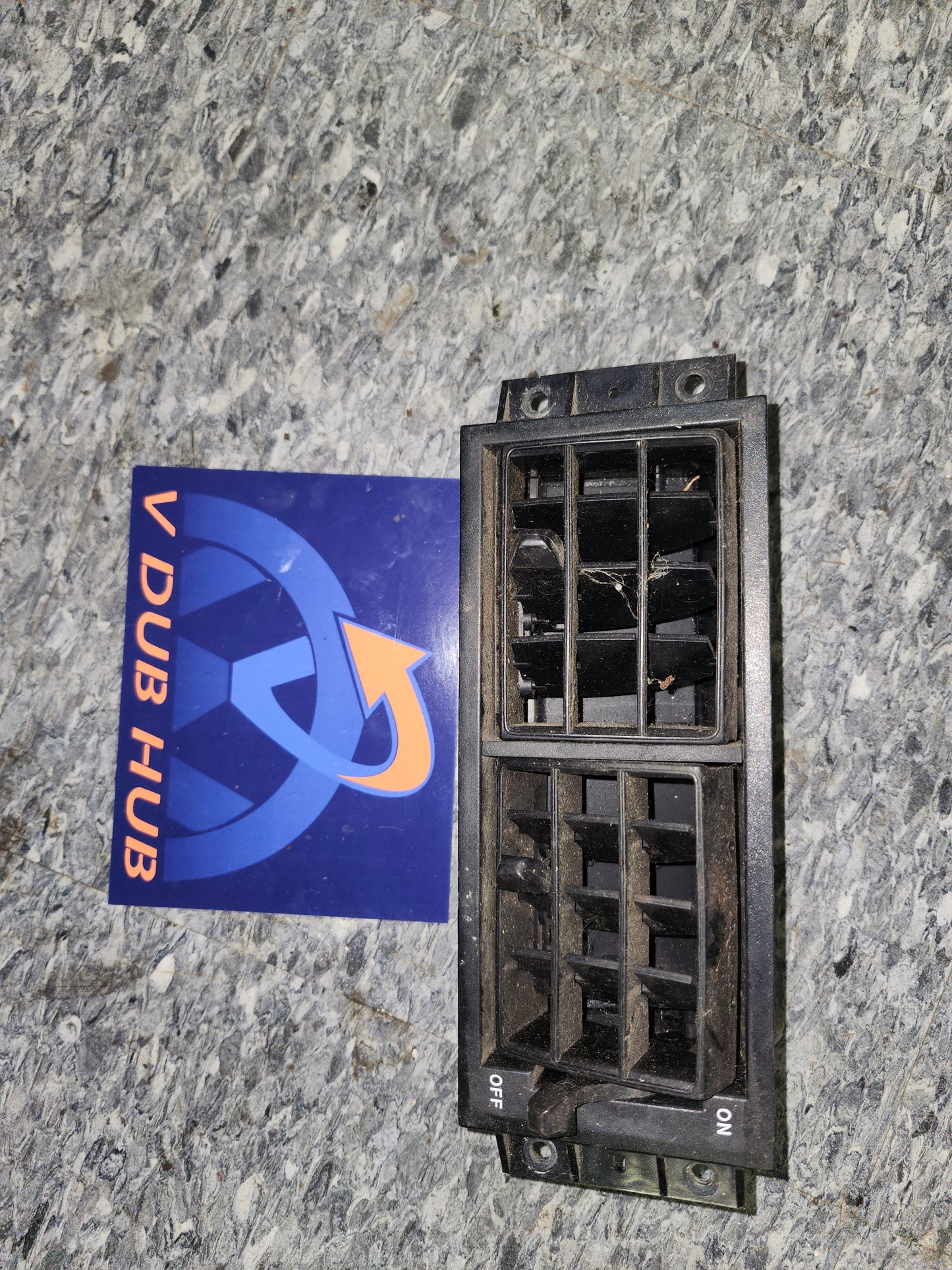 Mk1 rabbit inside hvac vents