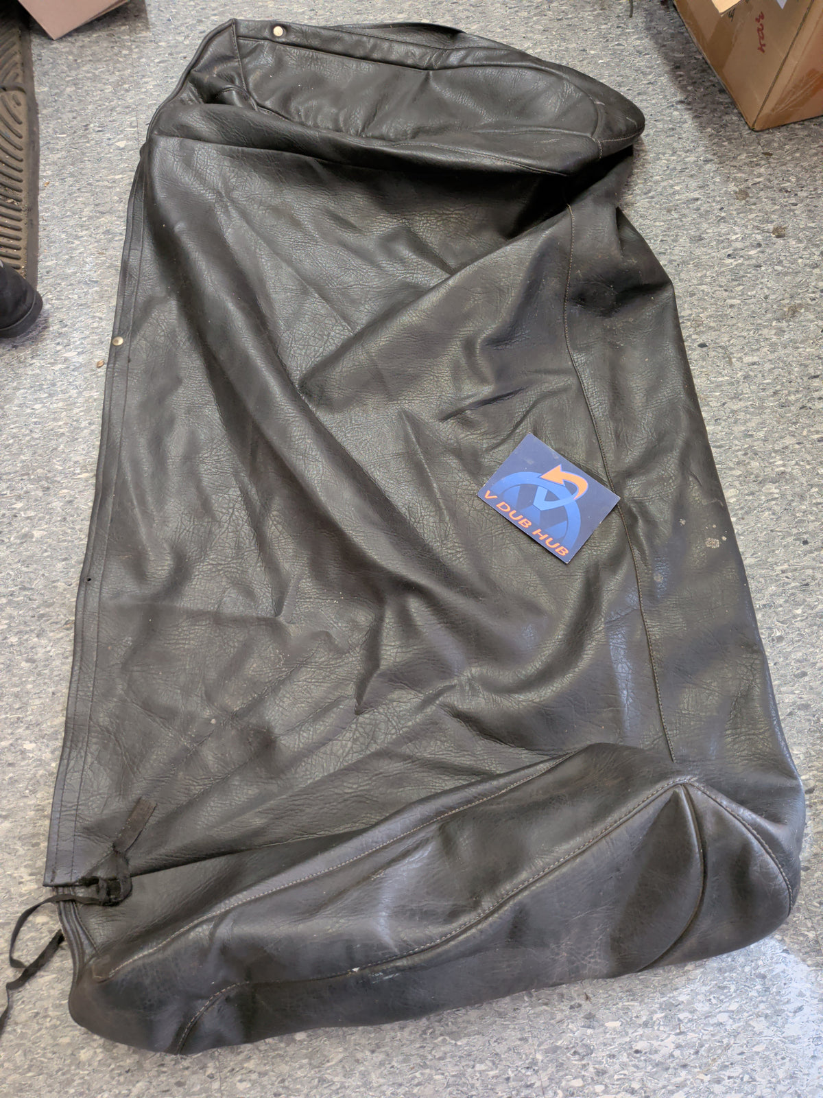 Black Mk1 cabriolet soft top cover