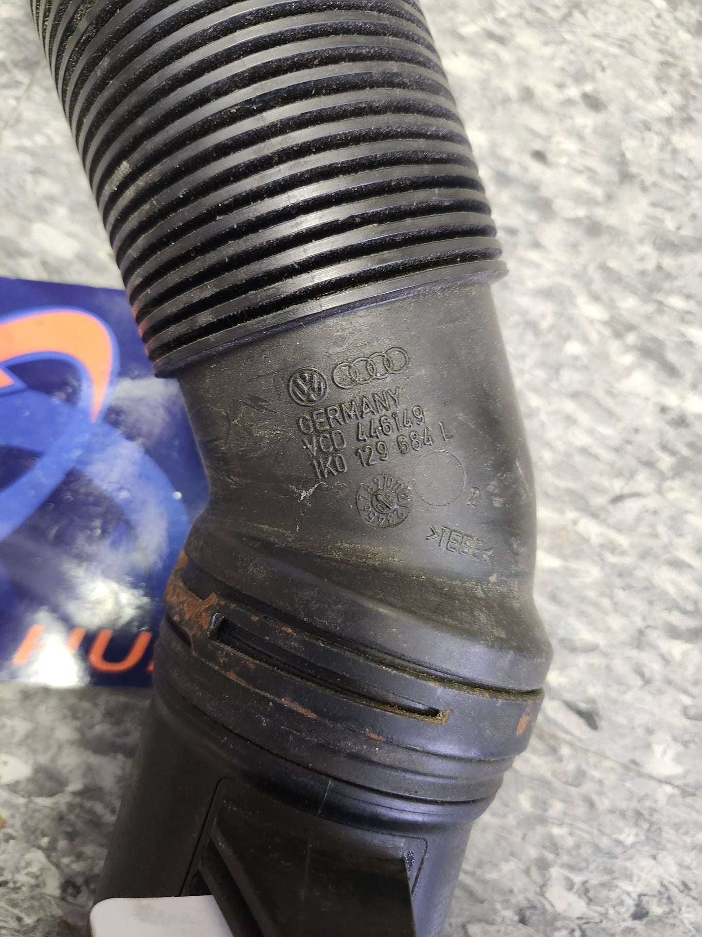 MK6 B6 2.0L CCTA Turbo Air Intake PIPE 1K0129654AR + 1K0129684L