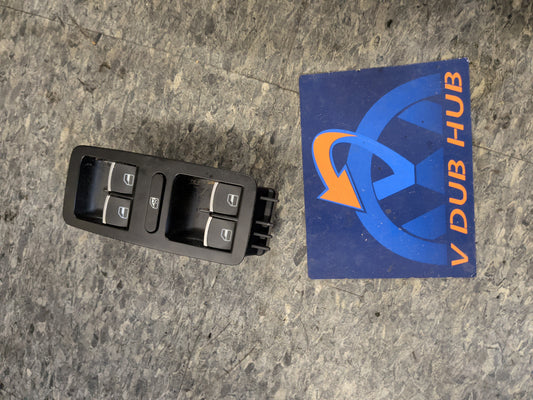B7 driver door window switches, chrome tip