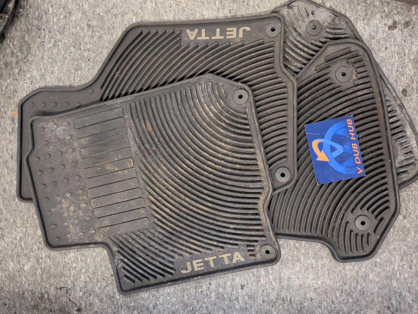 MK4 Jetta Diamond/Circle Monster MATS front and rears