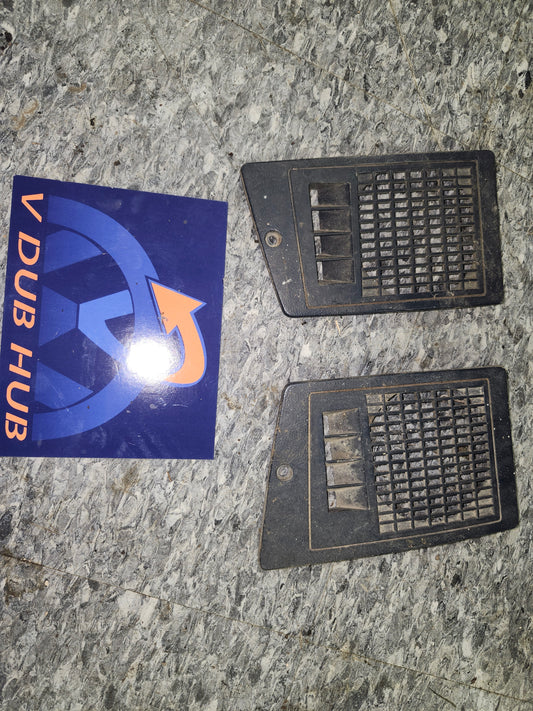 Blue Mk1 dash speaker cover set