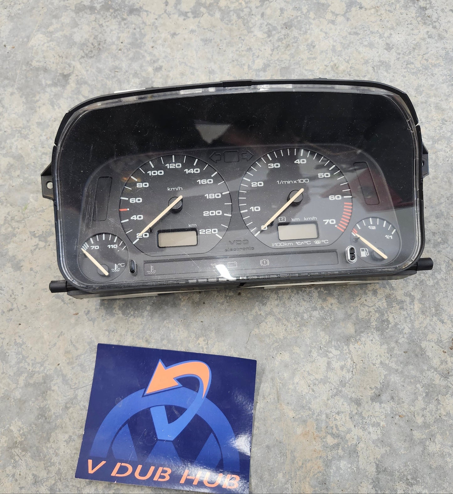 MK3 GTI 2.0 Euro Cluster 1H6919033F