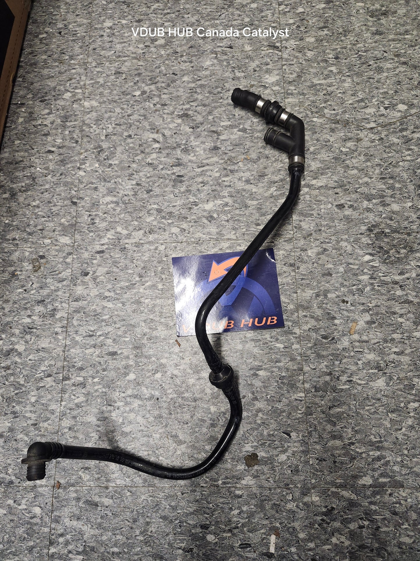 MK4 brake booster vacuum hose 1J0612041BS