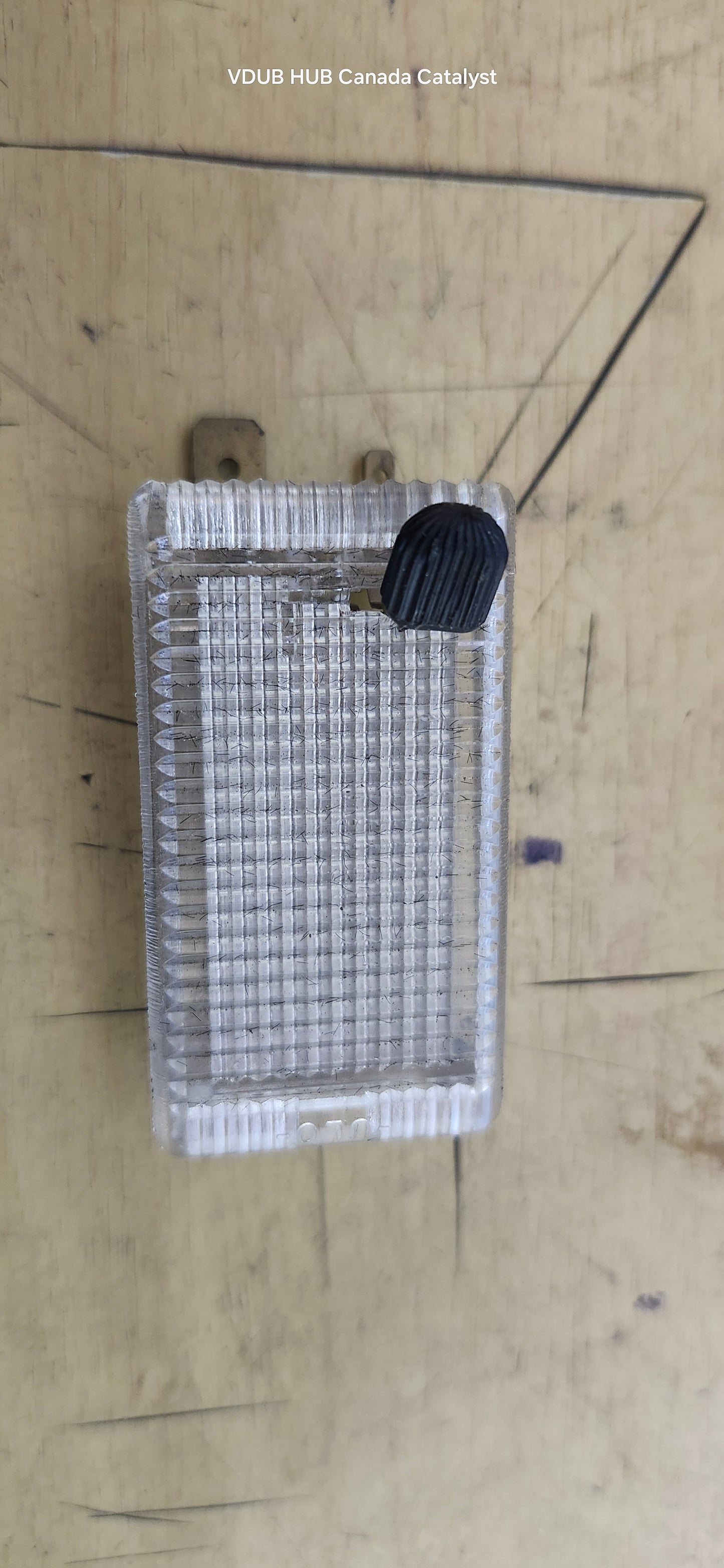 Glove Box Light with black lever