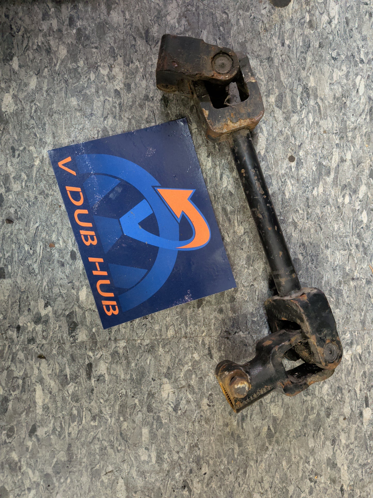 Mk2 steering rack intermediate shaft