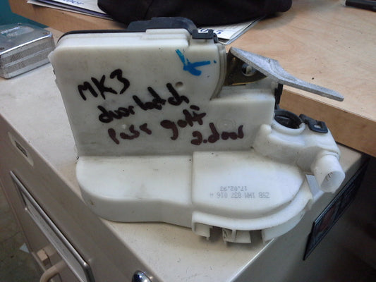 MK3 Golf Passenger 2 Door LATCH 1HM837016A