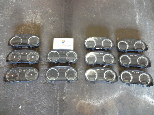 MK4 Chrome Rings Instrument CLUSTER