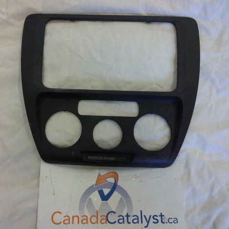 MK6 Jetta Radio Face PLATE