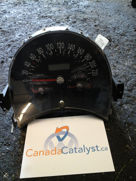 MK4 BEW Manual Transmission Dash CLUSTER