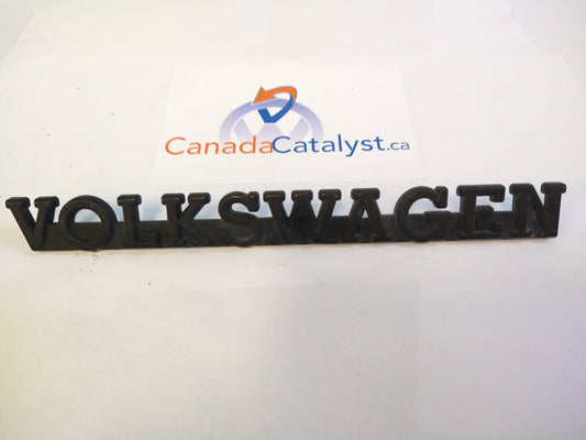 MK1 Cabriolet Hatch Badge Emblem VOLKSWAGEN 171853685B