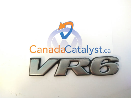 VR6 Emblem BADGE - chrome 7D0853675