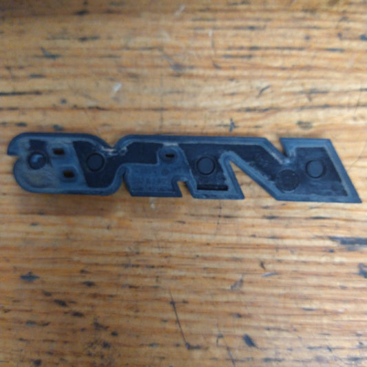 VR6 trunk Emblem BADGE -Washed Out Chrome